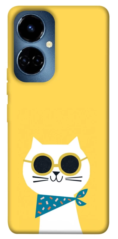 Чохол на TECNO Camon 19 Кіт-муркіт фото 1 з 1