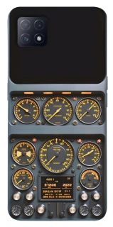 Чехол на Oppo A72 5G / A73 5G Airplane instrument panel фото 1 из 1