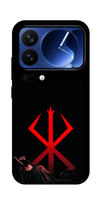 Чохол на Xiaomi Poco F7 Ultra Berserk Red Logo фото 1 з 1