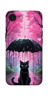 Чохол на Apple iPhone 16e (6.1") Black cat фото 1 з 1