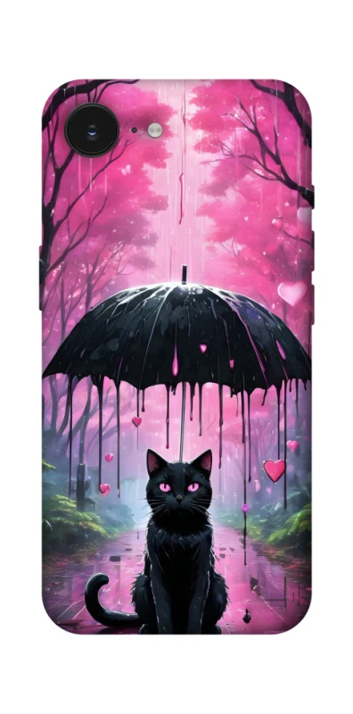 Чохол на Apple iPhone 17e (6.1") Black cat фото 1 з 1