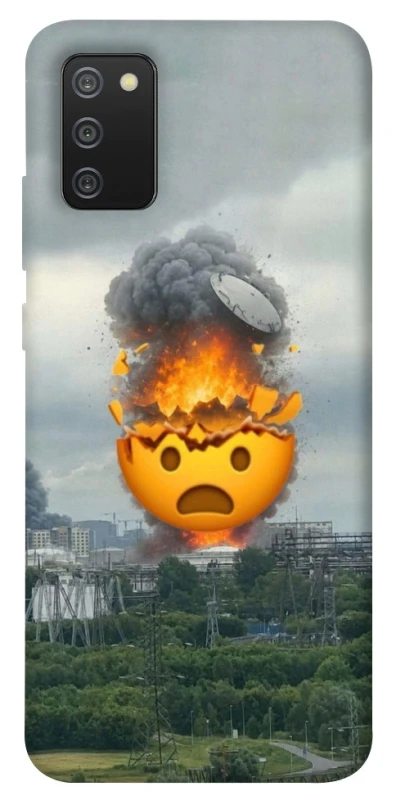 Чохол на Samsung Galaxy A02s Moscow never sleeps ver.2 фото 1 з 1