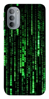Чохол на Motorola Moto G31 Matrix Code фото 1 з 1