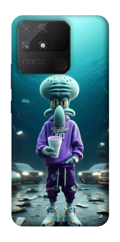 Чохол на Realme Narzo 50A Сквідвард фото 1 з 1