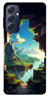 Чохол на Samsung Galaxy M54 5G Minecraft sunrise фото 1 з 1