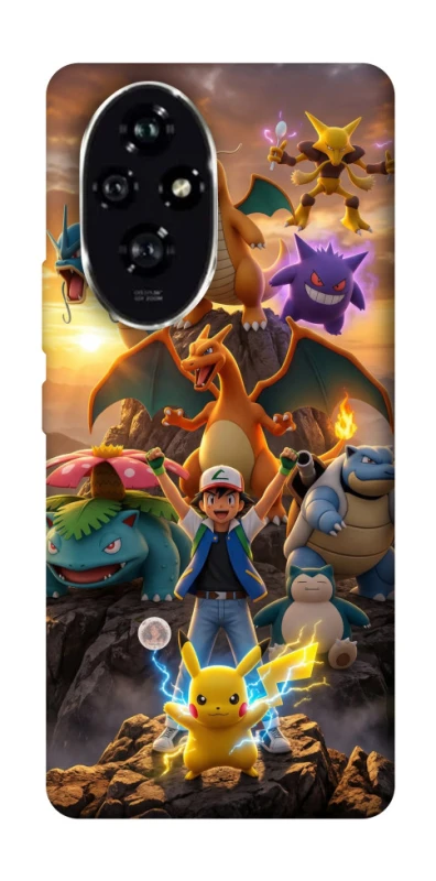 Чехол на Honor 200 Pokemon фото 1 из 1
