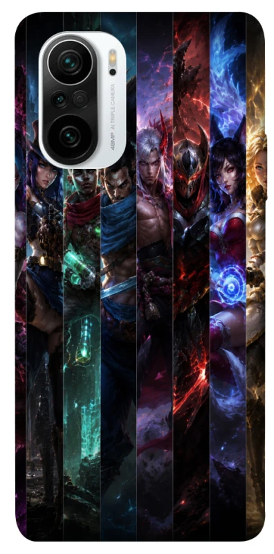 Чохол на Xiaomi Redmi K40 / K40 Pro / K40 Pro+ / Poco F3 League of Legends ver.2 фото 1 з 1
