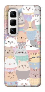 Чехол на Infinix Hot 50 Pro Funny Kittens ver.2 фото 1 из 1