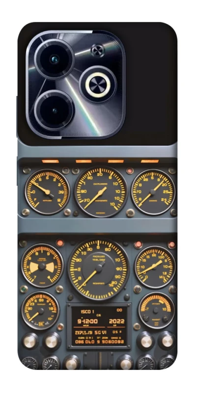Чохол на Infinix Hot 40i Airplane instrument panel фото 1 з 1