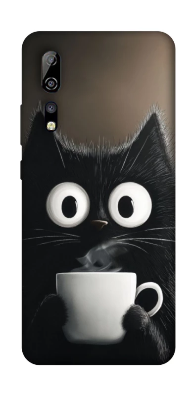 Чохол на ZTE Axon 10 Pro morning cat фото 1 з 1