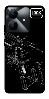 Чохол на Realme Note 60x LOCK фото 1 з 1