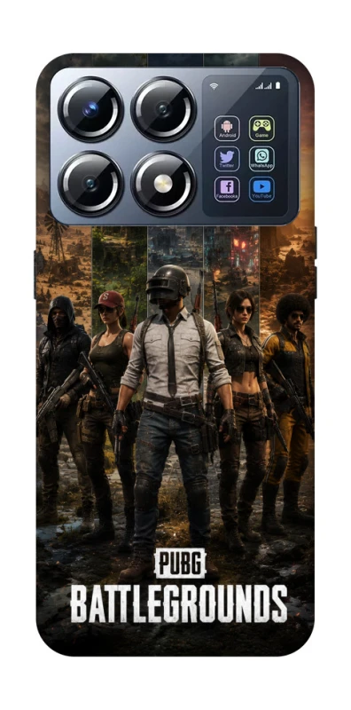 Чехол на Xiaomi POCO X8 Pro PUBG фото 1 из 1