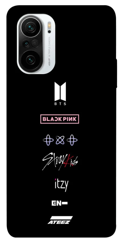 Чохол на Xiaomi Redmi K40 / K40 Pro / K40 Pro+ / Poco F3 K-pop Logo фото 1 з 1