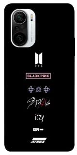 Чохол на Xiaomi Redmi K40 / K40 Pro / K40 Pro+ / Poco F3 K-pop Logo фото 1 з 1