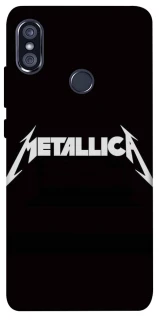 Чехол на Xiaomi Redmi Note 5 Pro / Note 5 (AI Dual Camera) Metallica logo фото 1 Чехол на Xiaomi Redmi Note 5 Pro / Note 5 (AI Dual Camera) Metallica logo фото 1 из 1