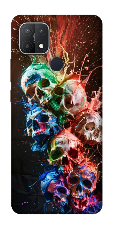 Чохол на Oppo A15s / A15 Skulls фото 1 з 1
