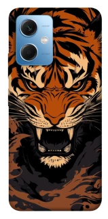 Чехол на Xiaomi Redmi Note 12 5G cool tiger фото 1 из 1