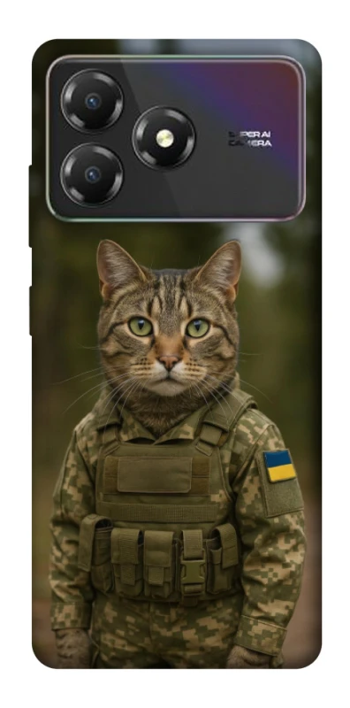 Чохол на ZTE Blade A36 Кіт захисник фото 1 з 1