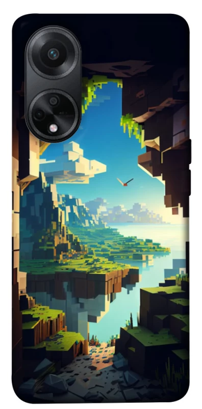 Чохол на Oppo A58 4G Minecraft sunrise фото 1 з 1