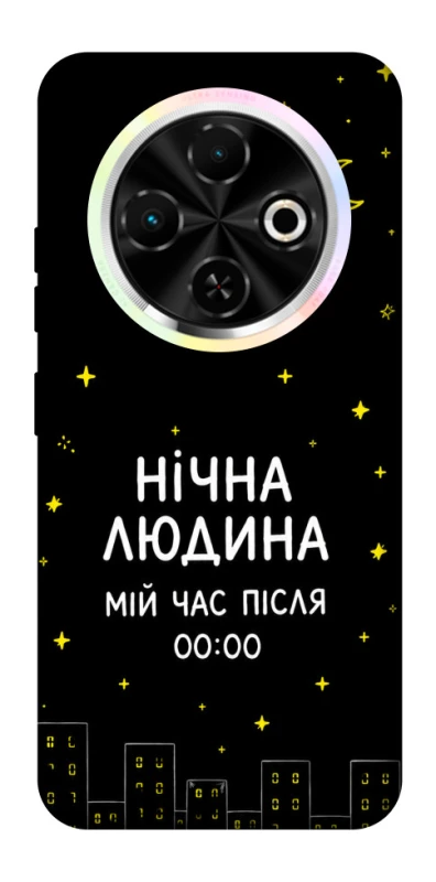 Чохол на TECNO Spark 30C Нічна людина фото 1 з 1