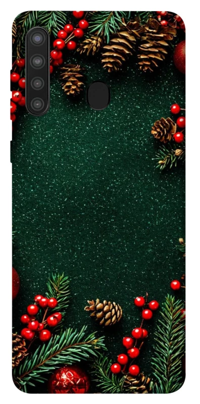 Чехол на Samsung Galaxy A21 Новогодний v30 фото 1 из 1