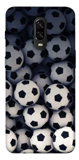 Чехол на OnePlus 6T Футбольные мячи фото 1 из 1