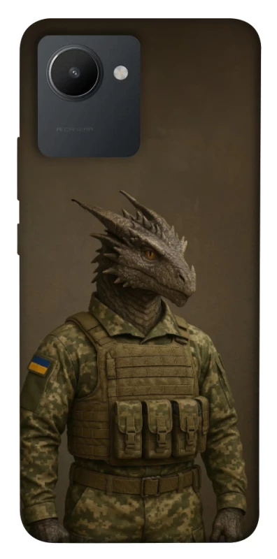Чехол на Realme C30s Дракон защитник фото 1 из 1