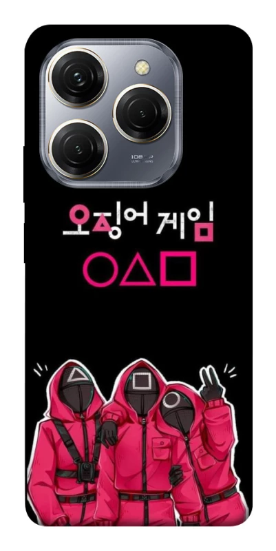 Чохол на TECNO Spark 20 Pro squid game v5 фото 1 з 1