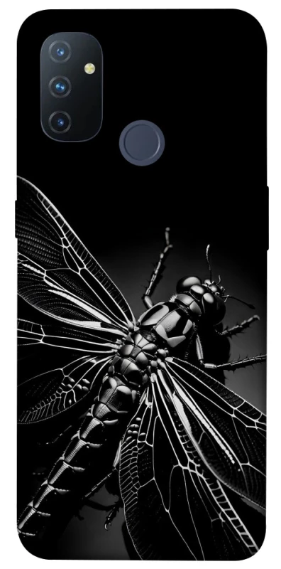 Чехол на OnePlus Nord N100 Black dragonfly фото 1 из 1
