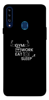 Чехол на Samsung Galaxy A20s Gym v2 фото 1 из 1