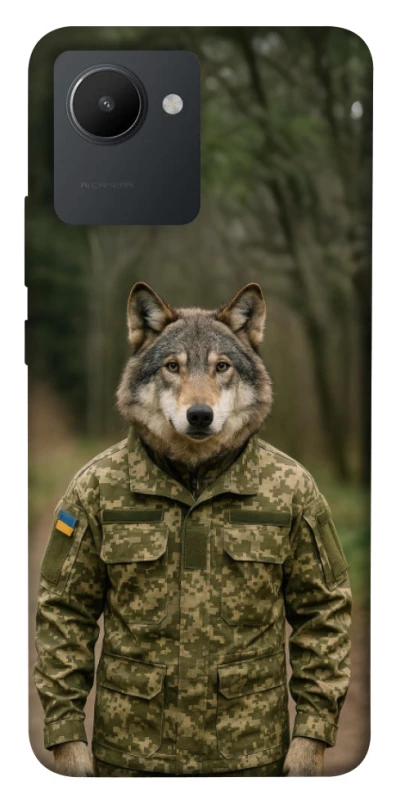Чохол на Realme C30 Вовк захисник фото 1 з 1