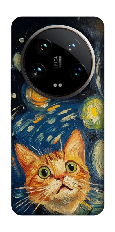 Чохол на Xiaomi 14 Ultra paint cat фото 1 з 1