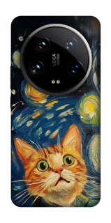 Чехол на Xiaomi 14 Ultra paint cat фото 1 из 1