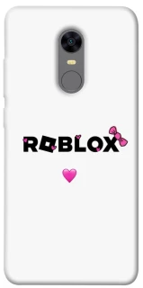 Чохол на Xiaomi Redmi 5 Plus / Redmi Note 5 (Single Camera) Roblox heart фото 1 з 1