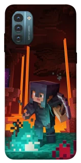 Чехол на Nokia G21 Minecraft game adventure фото 1 из 1
