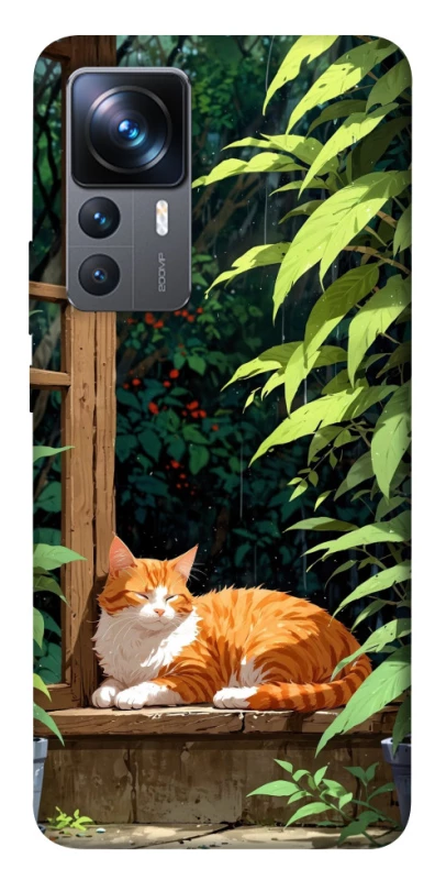 Чохол на Xiaomi 12T / 12T Pro red cat фото 1 з 1