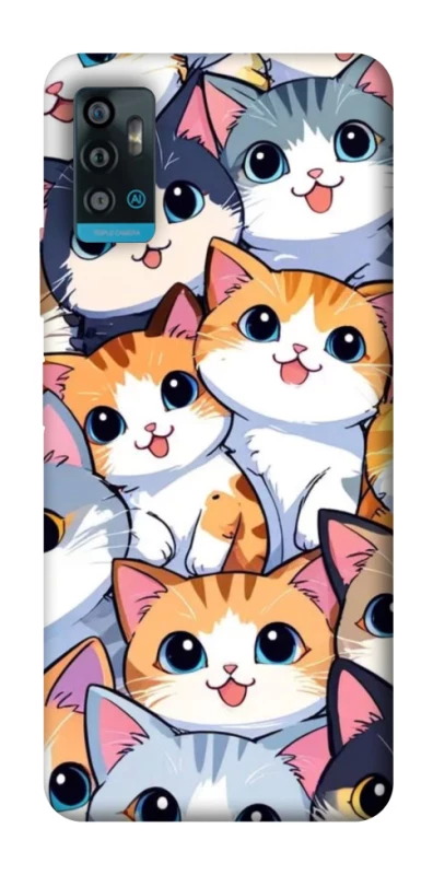Чохол на ZTE Blade A71 Cute Cat v2 фото 1 з 1