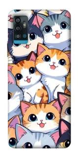Чехол на ZTE Blade A71 Cute Cat v2 фото 1 из 1