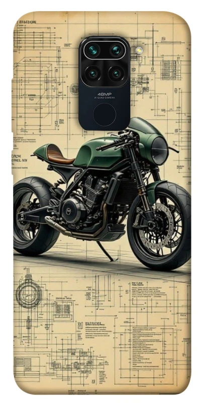 Чохол на Xiaomi Redmi Note 9 / Redmi 10X Bike model фото 1 з 1