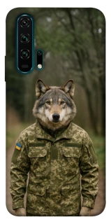 Чехол на Huawei Honor 20 Pro Волк защитник фото 1 из 1