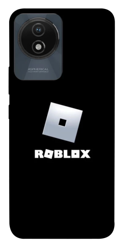Чехол на Vivo Y02 Roblox logo black фото 1 из 1