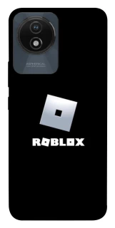 Чехол на Vivo Y02 Roblox logo black фото 1 из 1