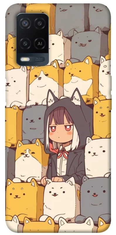 Чехол на Oppo A54 4G Like a cat фото 1 Чехол на Oppo A54 4G Like a cat фото 1 из 1