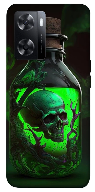 Чохол на Oppo A57s Skull bottle фото 1 з 1