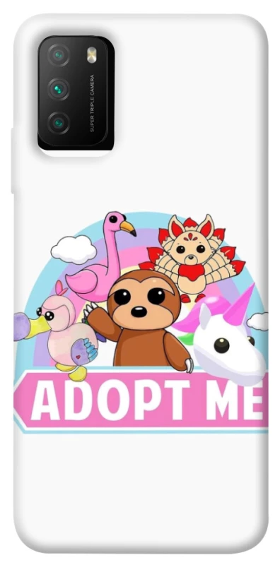 Чехол на Xiaomi Poco M3 Adopt Me Pets Logo фото 1 из 1