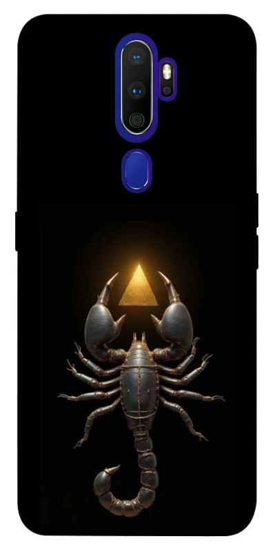 Чохол на Oppo A5 (2020) / Oppo A9 (2020) Scorpio with Golden Triangle фото 1 з 1