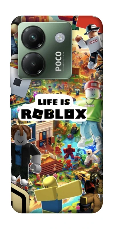 Чохол на Xiaomi Poco M7 pro 5G Life is Roblox фото 1 з 1