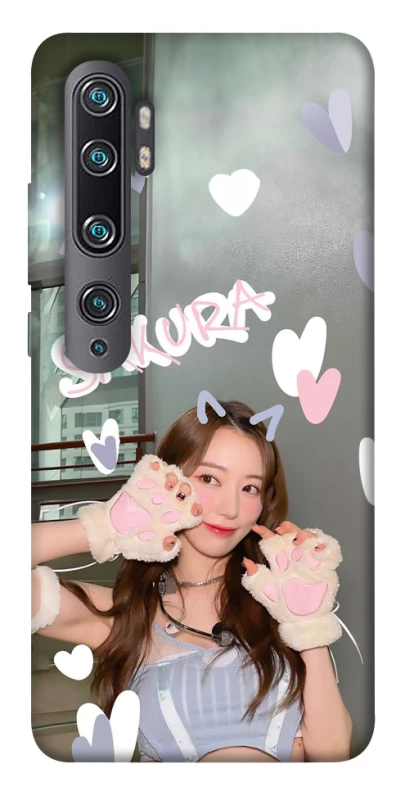 Чехол на Xiaomi Mi Note 10 / Note 10 Pro / Mi CC9 Pro Sakura - LE SSERAFIM фото 1 из 1