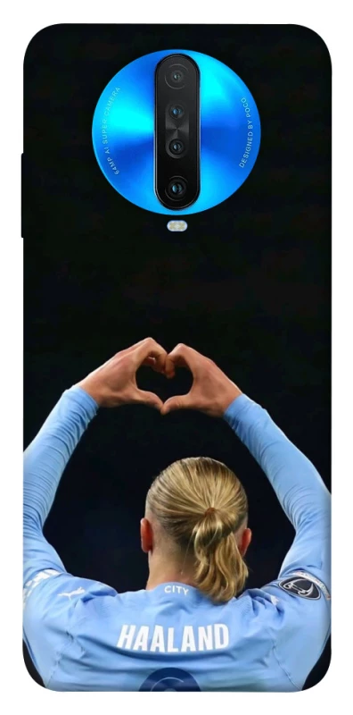 Чехол на Xiaomi Redmi K30 Erling Haaland V2 фото 1 из 1