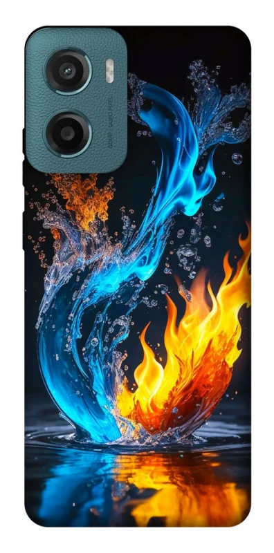 Чохол на Motorola Moto G06 Water And Fire фото 1 з 1